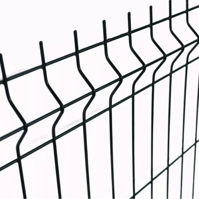 Mesh Panel Fence Decorative soudé 3D a courbé le fois soudé de Forti V de grillage de fer de lien de Mesh Garden Fence Panel Yard de fil
