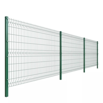 Curved welded fence/Home Outdoor Decorative 3D Curved Welded Wire Mesh Garden Fence Panels/3D security fence