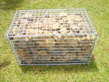 Welded Gabion Box,  Main Materials of Hesco Barrier in Military, Low Price